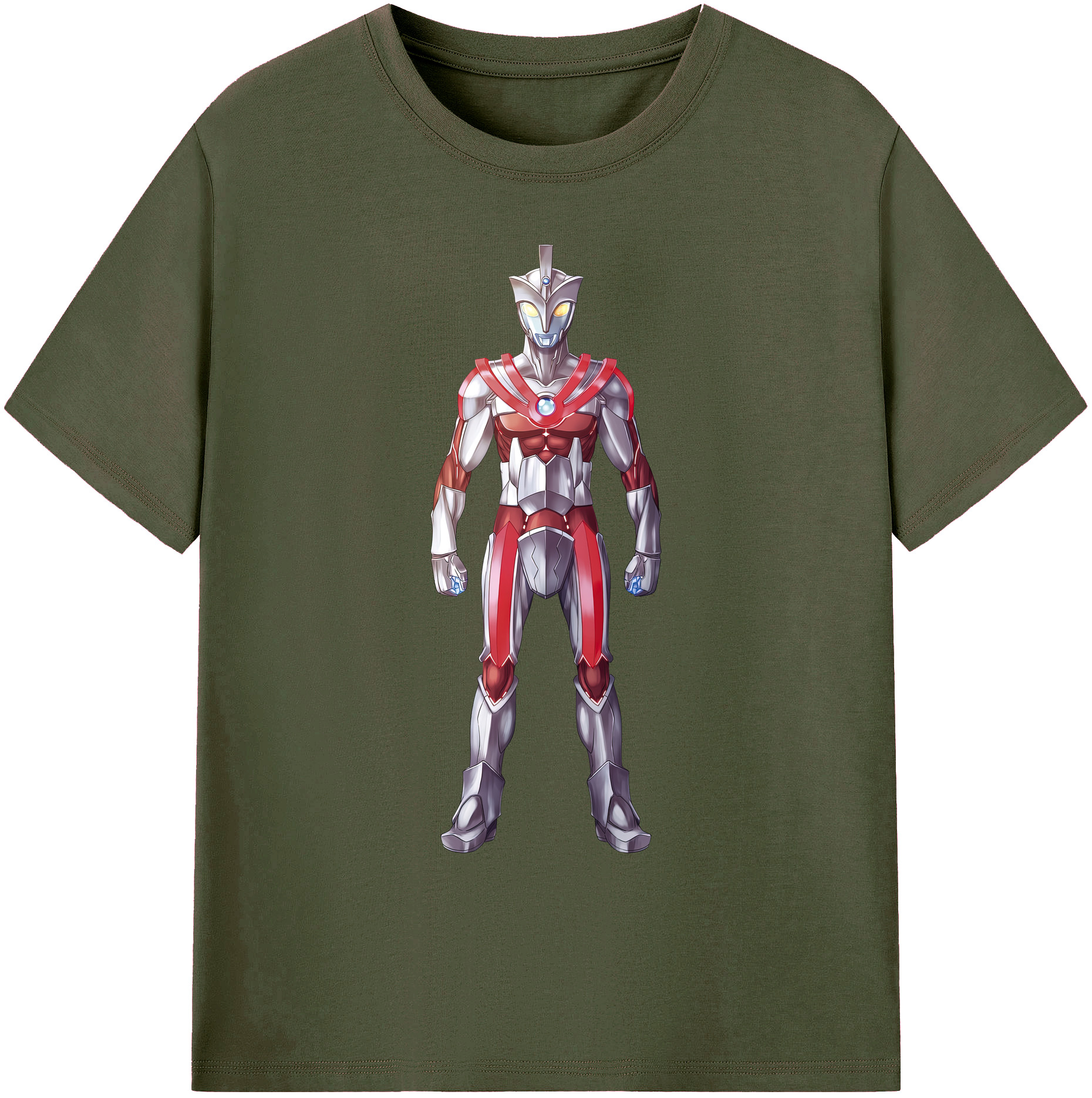 （画像用） ウルトラマン Ultraman 綿100％ メンズ半袖Tシャツ｜肌触りやわらか＆通気性